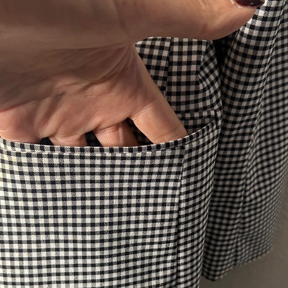 Rachel Zoe Black and White Checkered Blazer - Picture 4 of 10